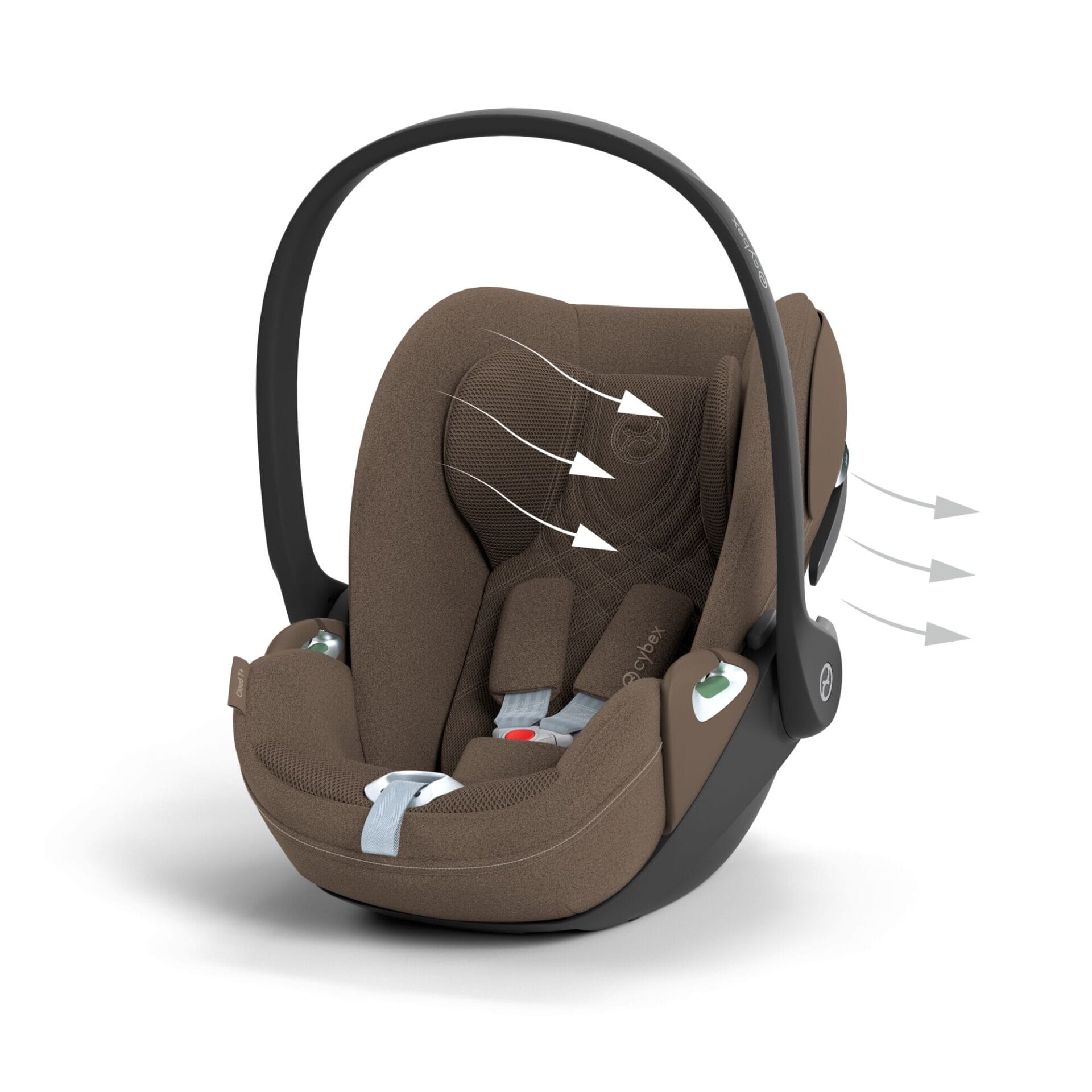 Cybex CLOUD T i Size Coconut Brown PLUS (3)