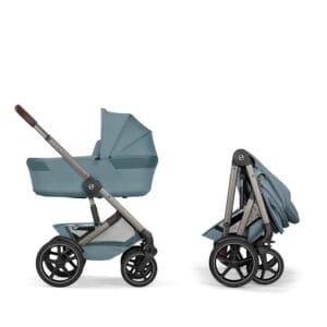 Cybex TALOS S LUX 2026 Fold Cot Accessory Bundle Stormy Blue (1)