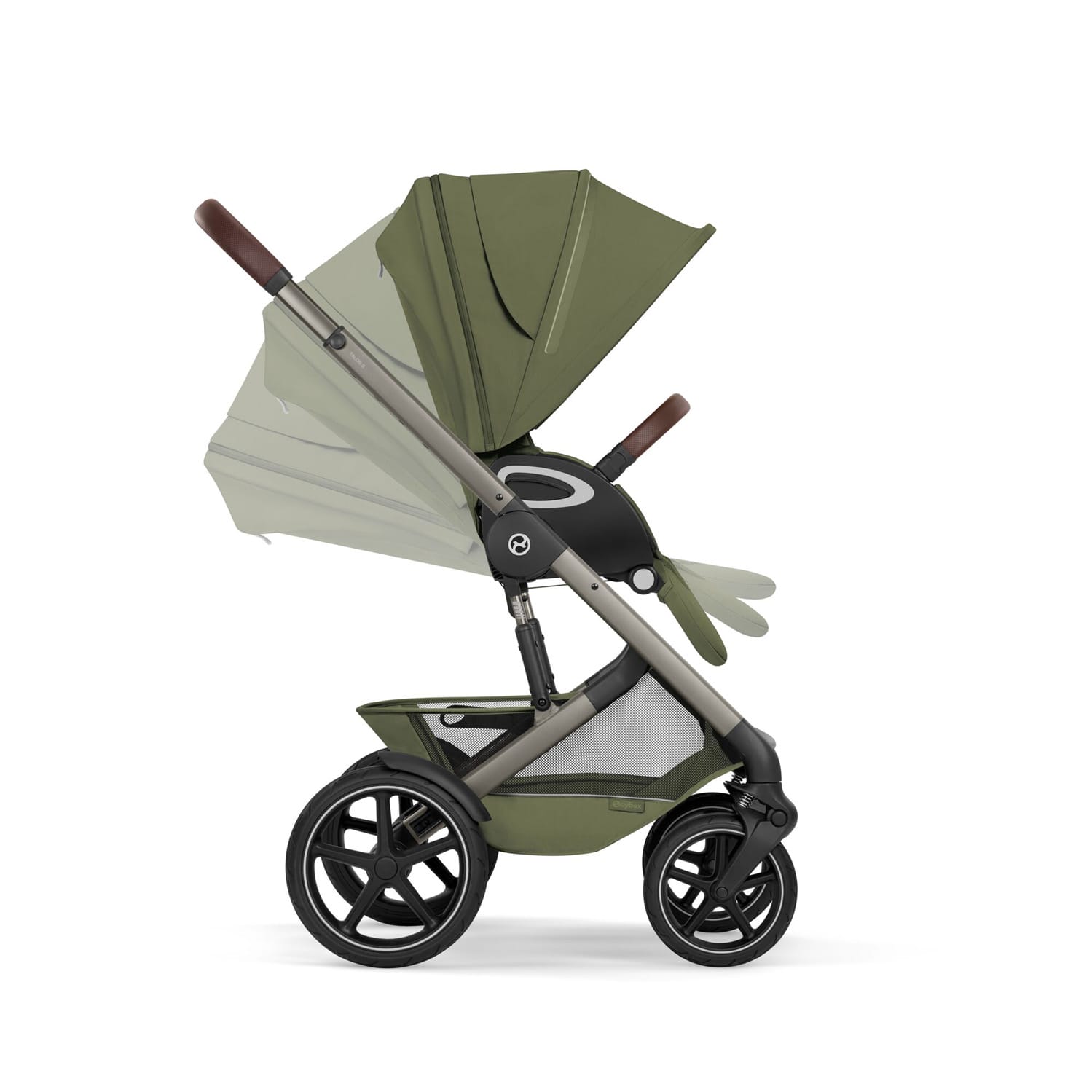 Cybex TALOS S LUX 2026 Fold Cot Ultimate Travel System Bundle Moss Green (5)