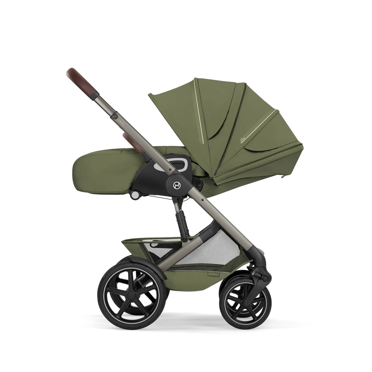 Cybex TALOS S LUX 2026 Fold Cot Ultimate Travel System Bundle Moss Green (6)
