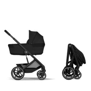 Cybex TALOS S LUX 2026 and Fold Cot Moon Black (1)