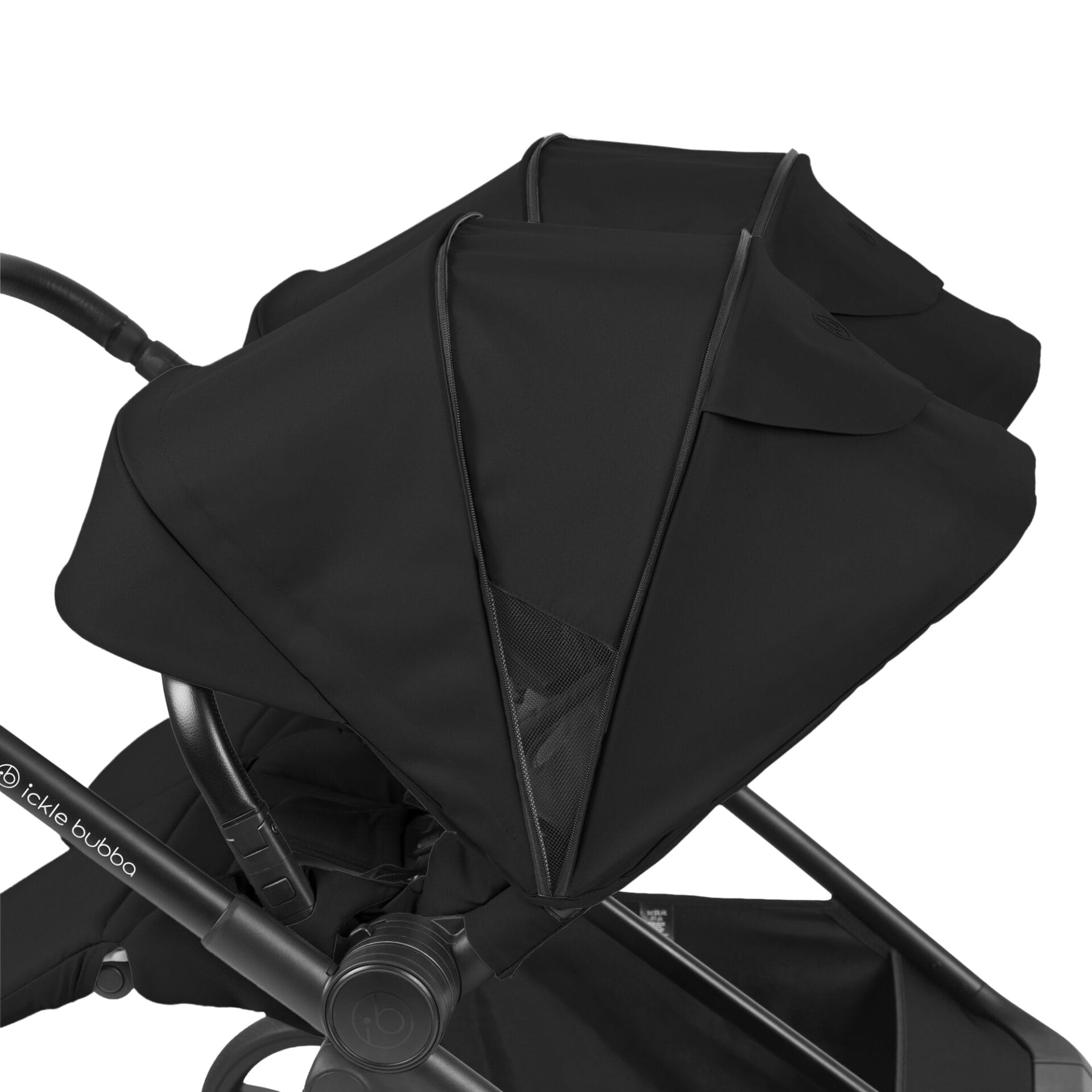 Ickle Bubba Altair Double Stroller Black (11)