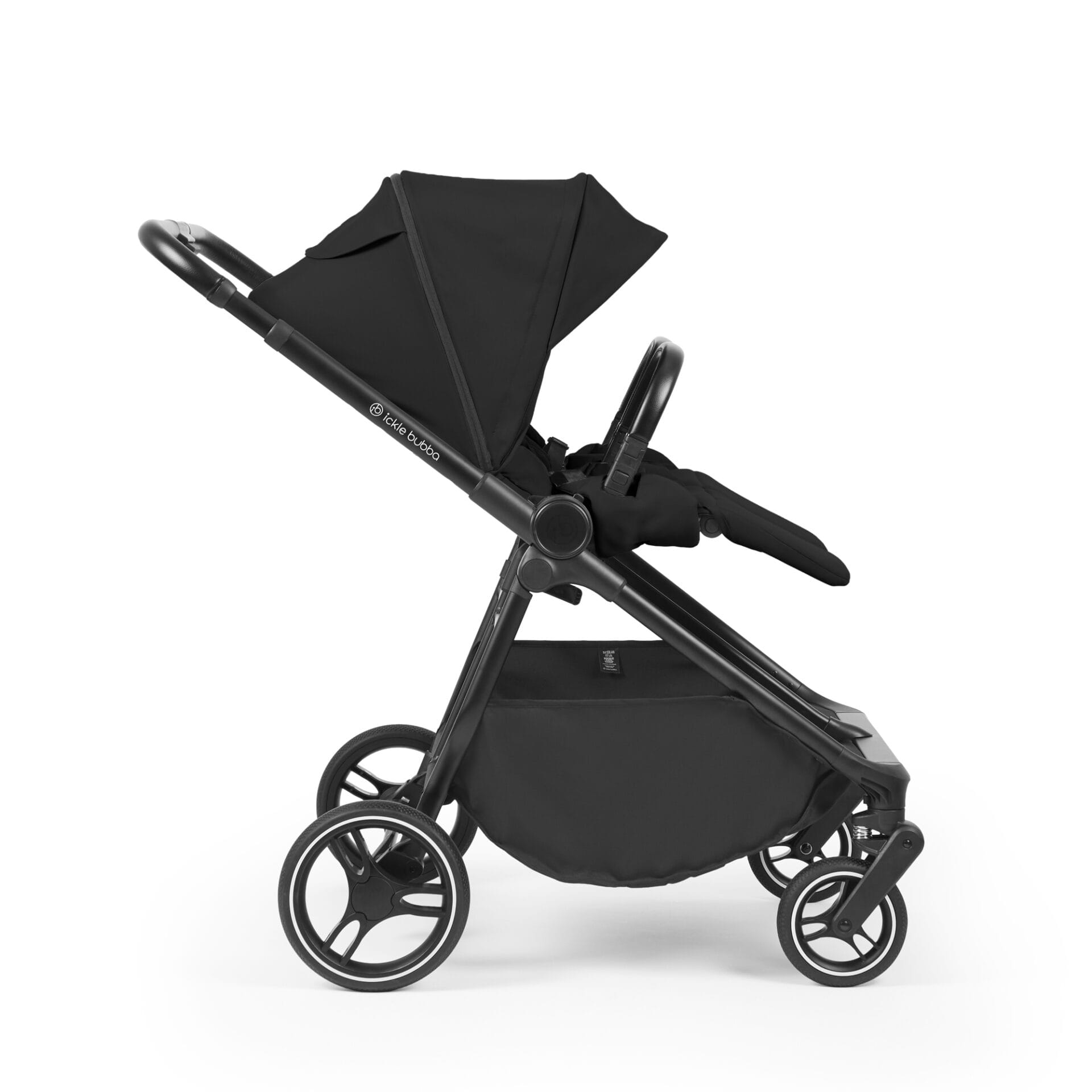 Ickle Bubba Altair Double Stroller Black (4)