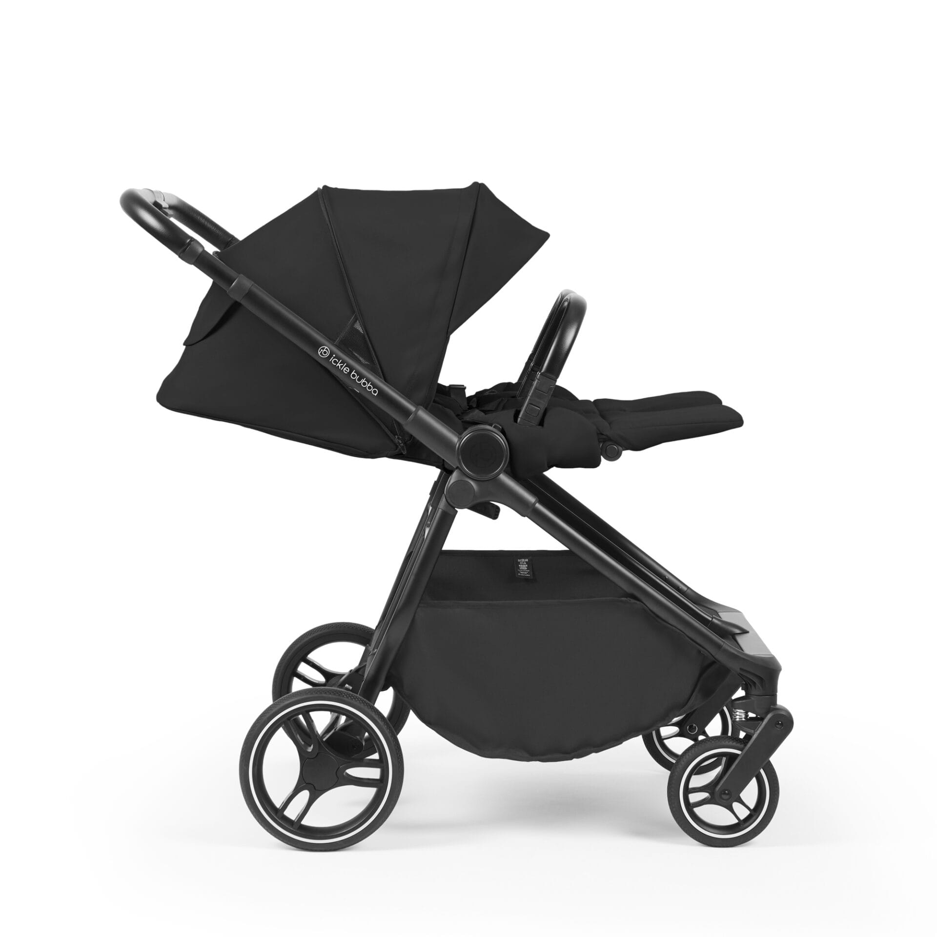 Ickle Bubba Altair Double Stroller Black (5)