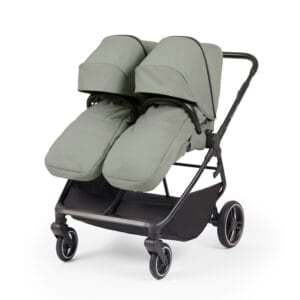 Ickle Bubba Altair Double Stroller Laurel Green (1)