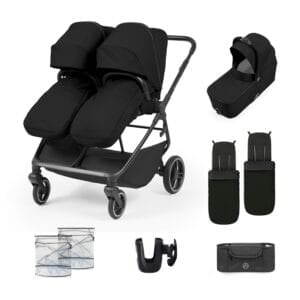 Ickle Bubba Altair Growing Families Stroller Black
