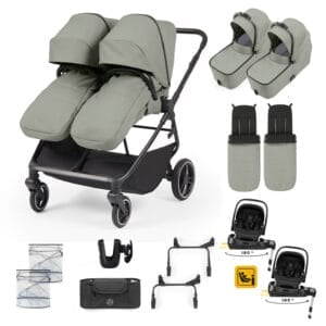 Ickle Bubba Altair Twin 17 Piece Travel System Laurel Green
