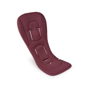 Bugaboo Dual Comfort Seat Liner Dark Cherry Red