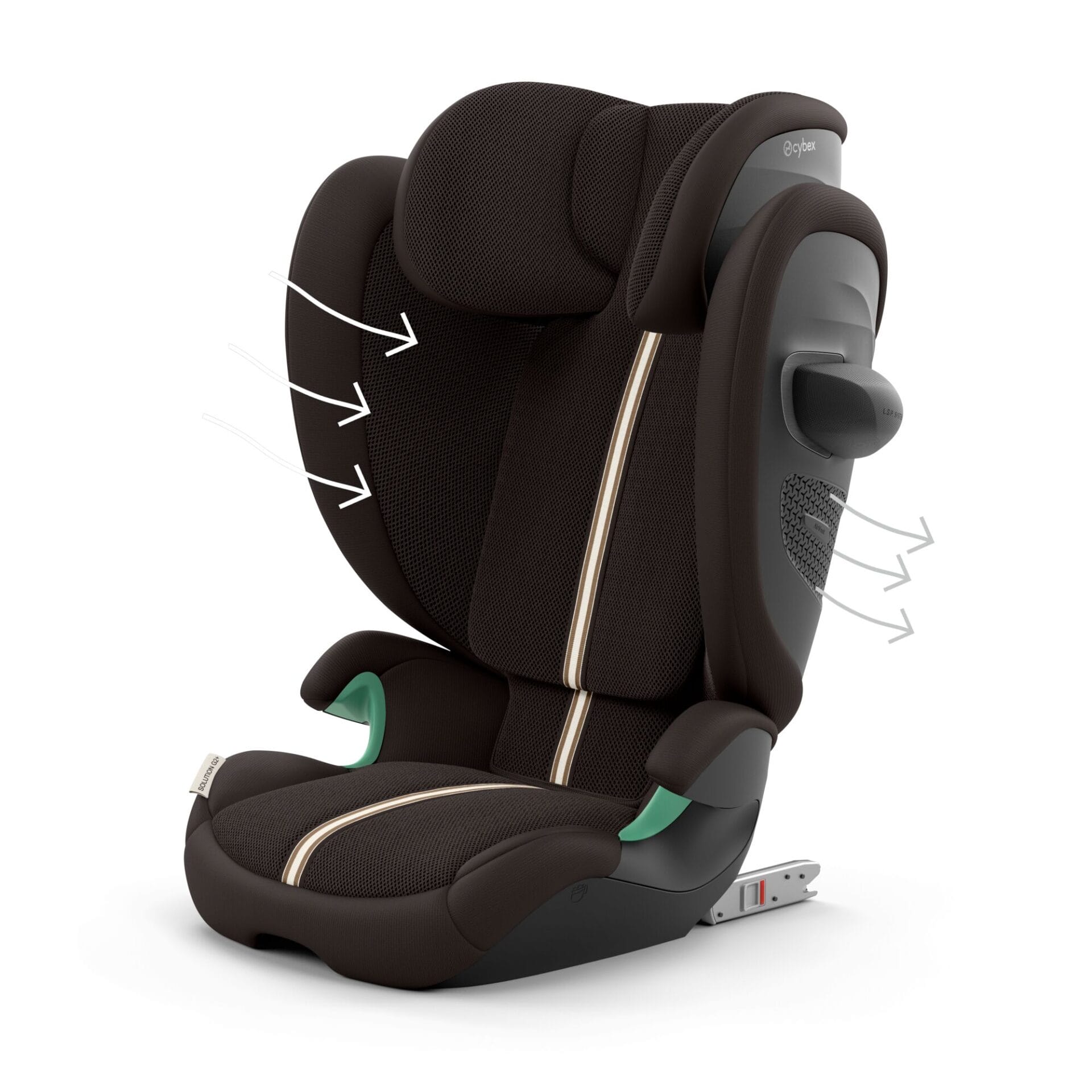 Cybex SOLUTION G2 i Fix Car Seat Chocolate Brown PLUS (5)