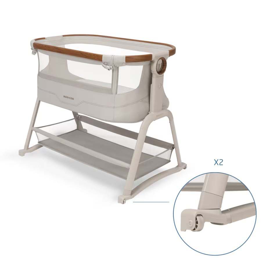 Maxi Cosi Iora Plus Co Sleeper Elegance Beige (5)