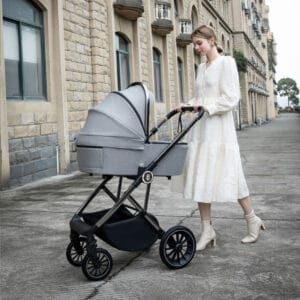 Babymore Caro White Ultimate Nursery & Travel Bundle (7)