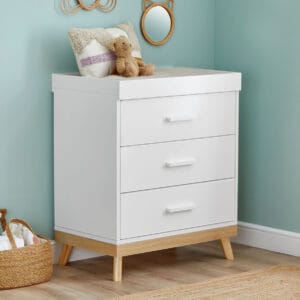 Babymore Mona White Ultimate Nursery & Travel Bundle (2)