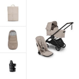 Bugaboo Dragonfly Plus Complete Pushchair Bundle Desert Taupe