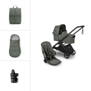 Bugaboo Dragonfly Plus Complete Pushchair Bundle Forest Green