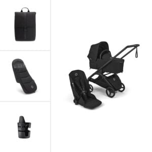 Bugaboo Dragonfly Plus Complete Pushchair Bundle Heritage Black