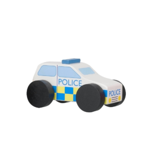 Police Car Wooden