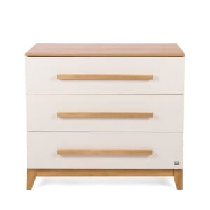 Tutti Bambini Hallee Chest Changer White Golden Oak (11)