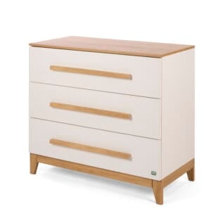 Tutti Bambini Hallee Chest Changer White Golden Oak (8)