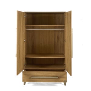 Tutti Bambini Hallee Wardrobe Golden Oak Sage (1)