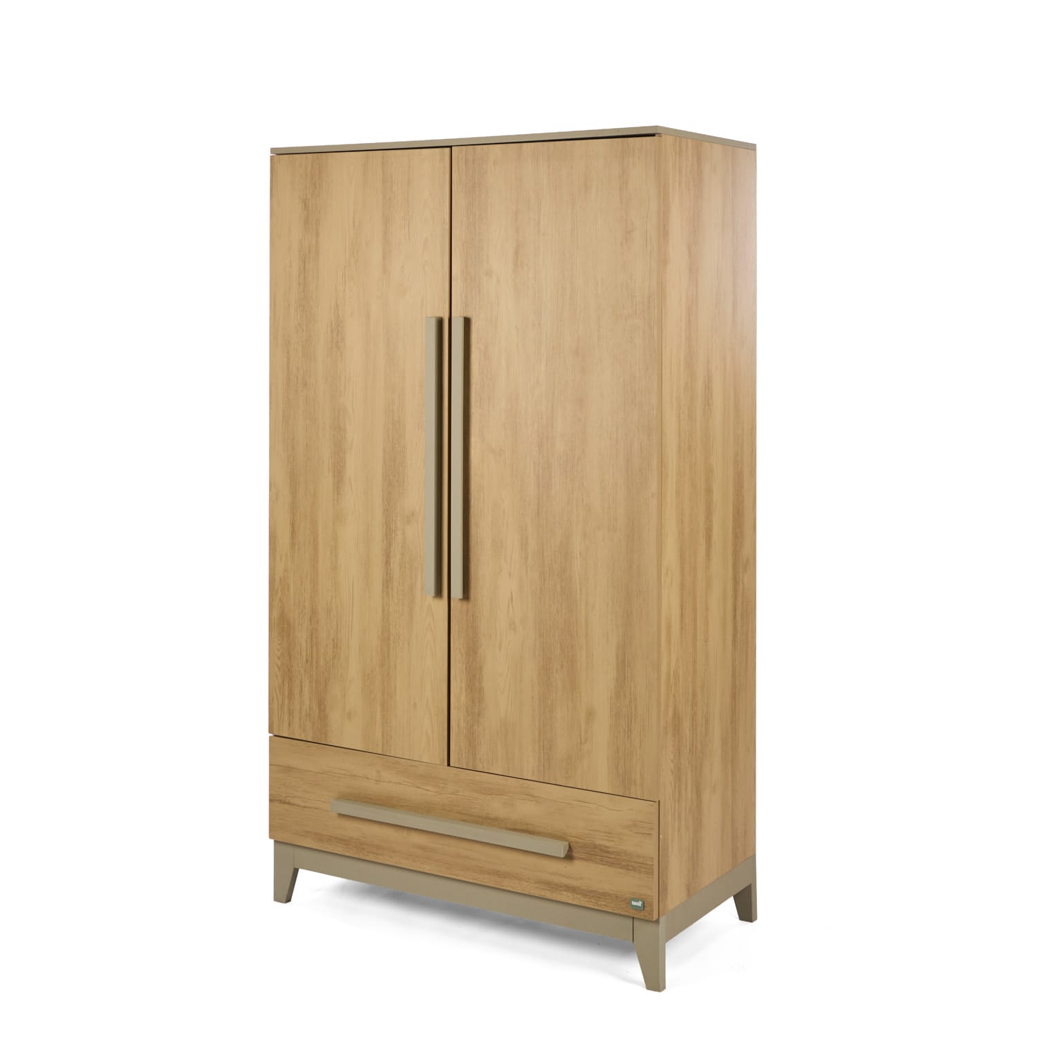 Tutti Bambini Hallee Wardrobe - Golden Oak/Sage