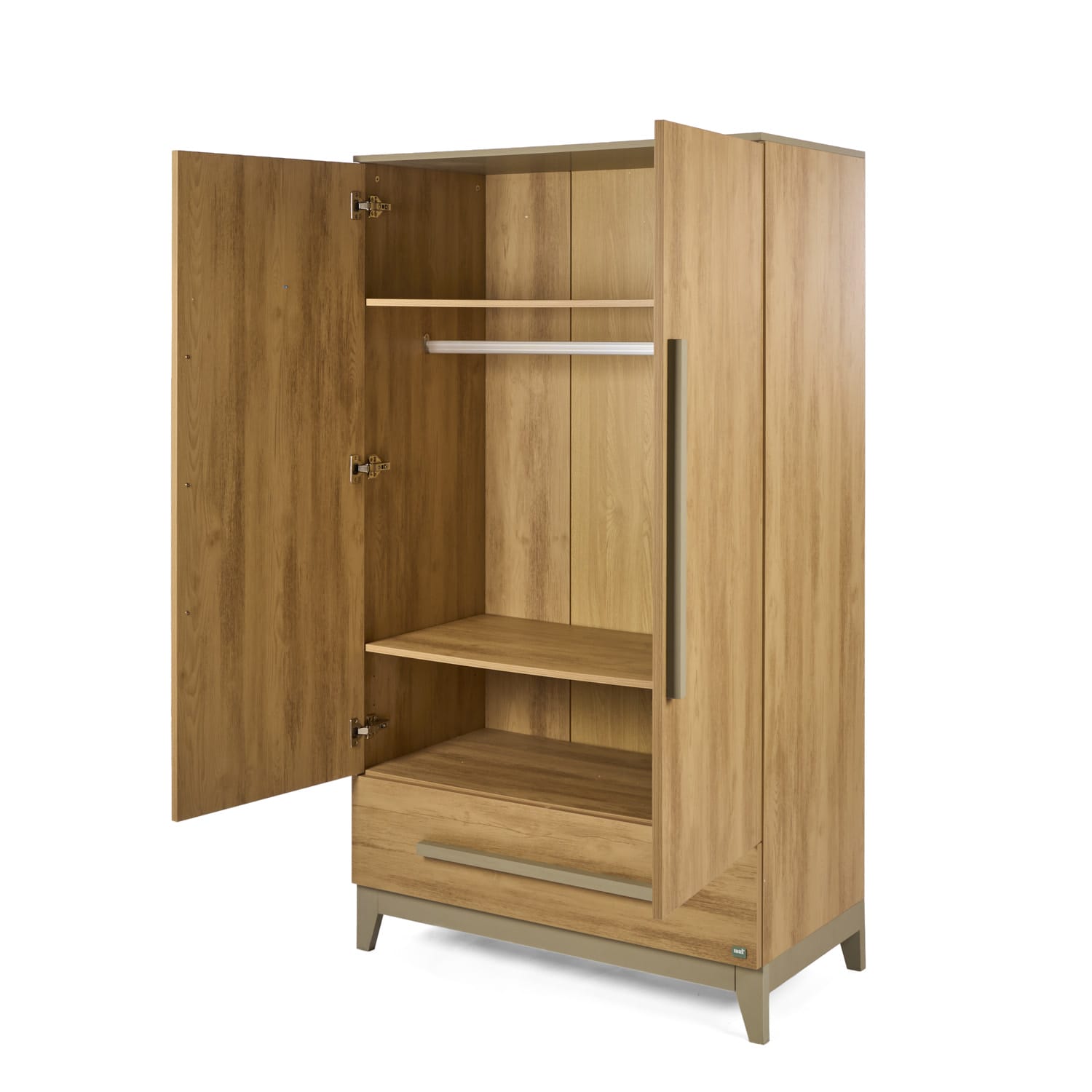Tutti Bambini Hallee Wardrobe Golden Oak Sage (4)