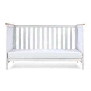 Tutti Bambini Misha Cot Bed White Golden Oak