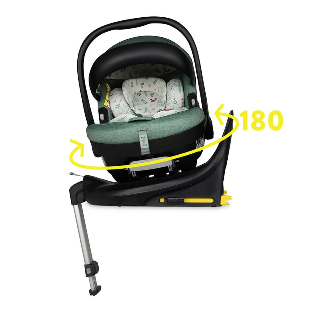 Cosatto Wow 3 Rotate Home & Travel All Stage Bundle Meadow (2)