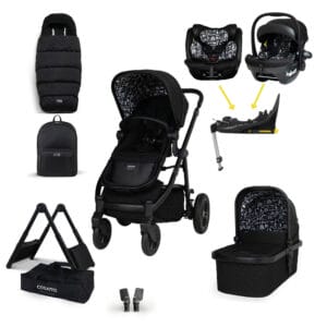 Cosatto Wow 3 Rotate Home & Travel All Stage Bundle Silhouette