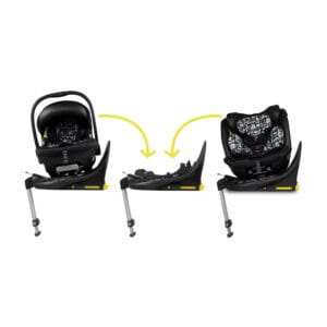 Cosatto Wow 3 Rotate Home & Travel All Stage Bundle Silhouette (6)