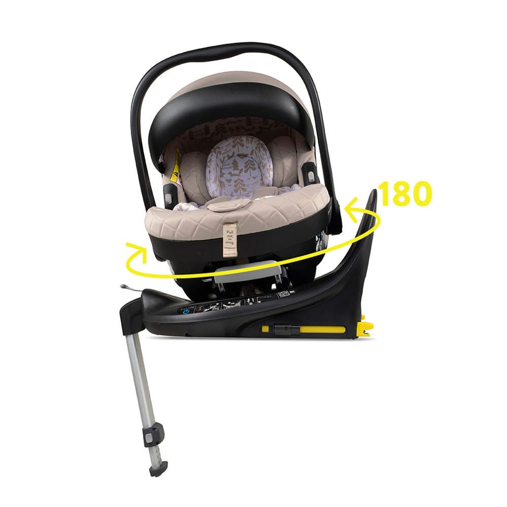 Cosatto Wow 3 Rotate Home & Travel All Stage Bundle Whisper (10)