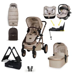 Cosatto Wow 3 Rotate Home & Travel All Stage Bundle Whisper