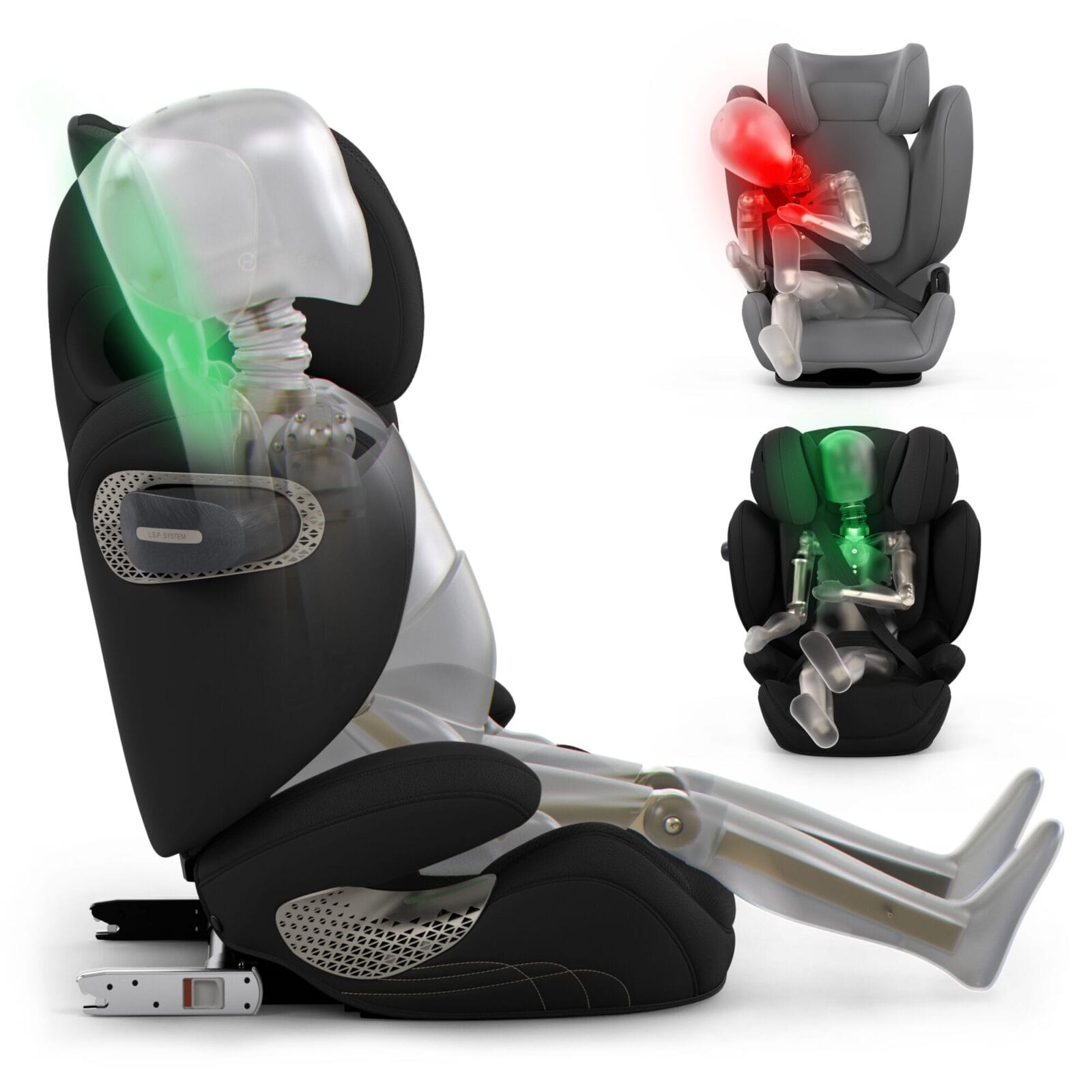 Cybex SOLUTION S Style Misty Grey (6)