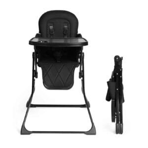 Ickle Bubba Flip Pro Magic Fold Highchair - Black