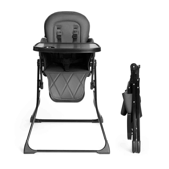 Ickle Bubba Flip Pro Magic Fold Highchair Charcoal Grey