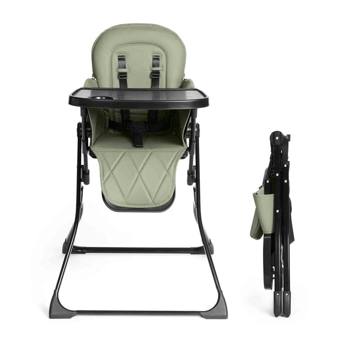 Ickle Bubba Flip Pro Magic Fold Highchair Sage Green