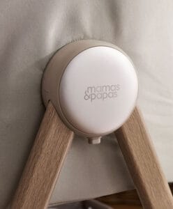 Mamas & Papas Lua2 Bedside Crib Mocha (11)
