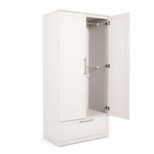 Manas & Papas Walton Wardrobe White (2)