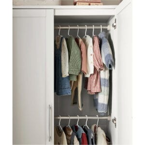 Manas & Papas Walton Wardrobe White (4)
