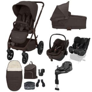 Maxi Cosi Oxford+ 2026 10 piece Premium Bundle Espresso Brown