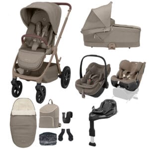 Maxi Cosi Oxford+ 2026 10 piece Premium Bundle Oak Truffle