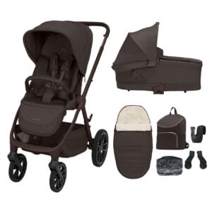 Maxi Cosi Oxford+ 2026 7 piece Essentials Bundle Espresso Brown