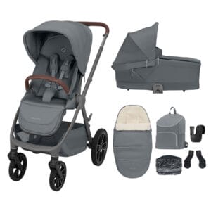 Maxi Cosi Oxford+ 2026 7 piece Essentials Bundle Moon Graphite