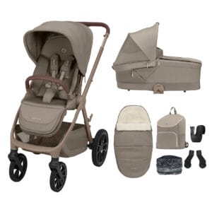 Maxi Cosi Oxford+ 2026 7 piece Essentials Bundle Oak Truffle