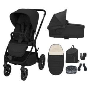 Maxi Cosi Oxford+ 2026 7 piece Essentials Bundle Onyx Black
