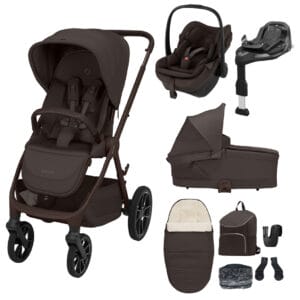 Maxi Cosi Oxford+ 2026 9 piece Premium Bundle Espresso Brown