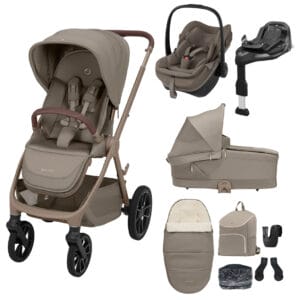 Maxi Cosi Oxford+ 2026 9 piece Premium Bundle Oak Truffle