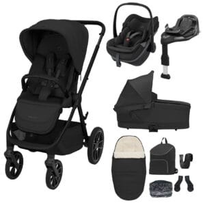 Maxi Cosi Oxford+ 2026 9 piece Premium Bundle Onyx Black