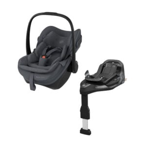 Maxi Cosi Pebble Slide Pro with FamilyFix Slide Pro Base Moon Graphite