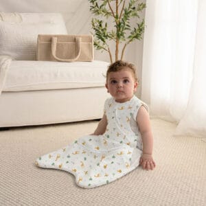 Purflo 0.5 Tog Cuddle to Sleep Bag Savannah Slumber (1)