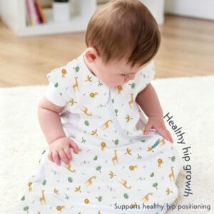 Purflo 0.5 Tog Cuddle to Sleep Bag Savannah Slumber (3)
